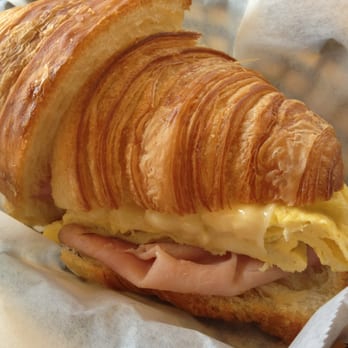 DoLy's Delectables - Yummy egg, ham & Swiss on a croissant - Coffee & Tea Near Me - Long Beach, California DoLy's Delectables - Yummy egg, ham & Swiss on a croissant - Coffee & Tea Near Me - Long Beach, California