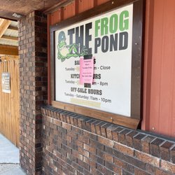 The Frog Pond - Hours
