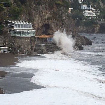 Rada - Rough seas against outside of restaurant - Modern European Near Me - Positano, SA