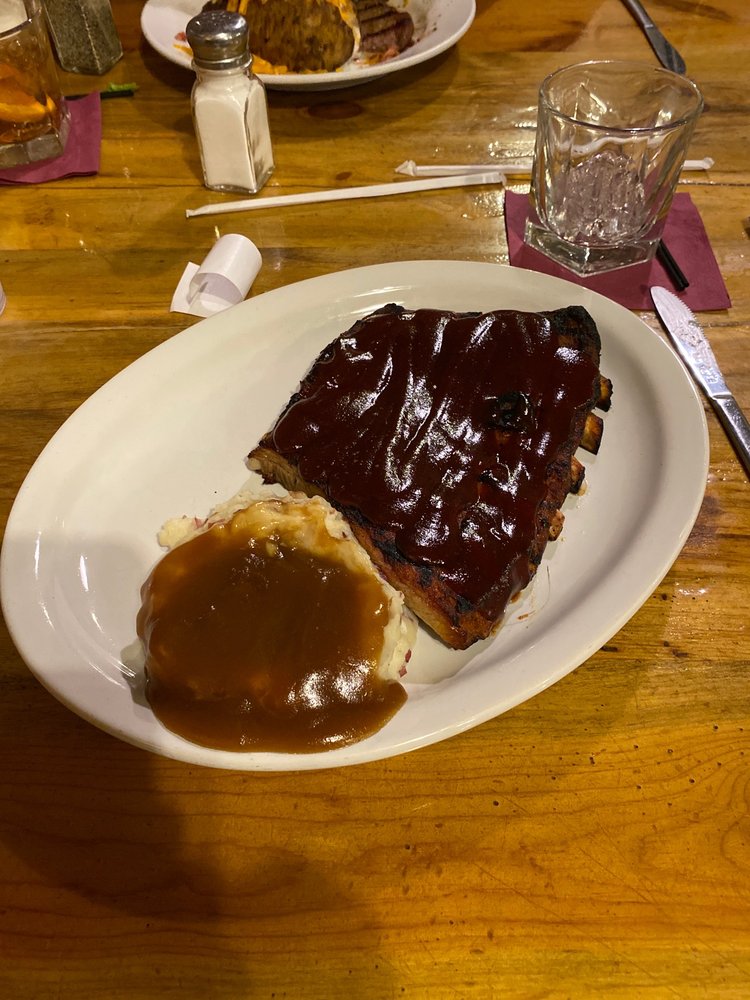 Food from Ol' Miner Steakhouse