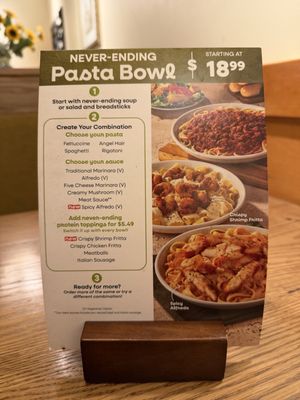 Menu photo 4 Olive Garden Italian Restaurant Milpitas, CA Menu photo 4 Olive Garden Italian Restaurant Milpitas, CA