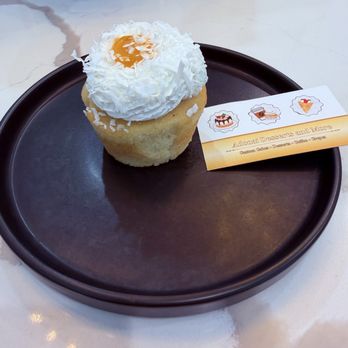 Adonai Desserts And More - Coconut mango cupcake - Desserts Near Me - Temecula, California