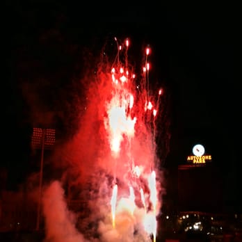 AutoZone Park - Fireworks on saturday night. - Stadiums & Arenas Near Me - Memphis, Tennessee