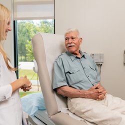 A dermatology visit.
