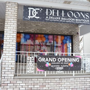 Delloons - Storefront - Balloon Services Near Me - Hackettstown, New Jersey