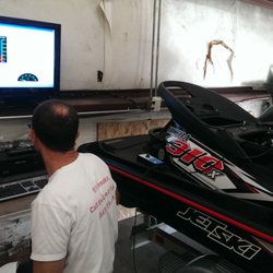 Chris' Power Sports - State of the Art Diagnostic System for PWC's.