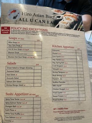 Menu photo 5 Hiro Asian Bistro Plainsboro Township, NJ Menu photo 5 Hiro Asian Bistro Plainsboro Township, NJ