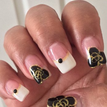 Glitz Nails & Spa Salon - Chanel inspired nails! Andy is the bomb.com - Nail Salons Near Me - Texas City, Texas Glitz Nails & Spa Salon - Chanel inspired nails! Andy is the bomb.com - Nail Salons Near Me - Texas City, Texas