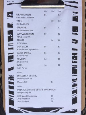 Menu photo 8 East Branch Brewing Company Downingtown, PA Menu photo 8 East Branch Brewing Company Downingtown, PA