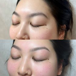 Skinn By Francesca - Before&After eyebrow wax