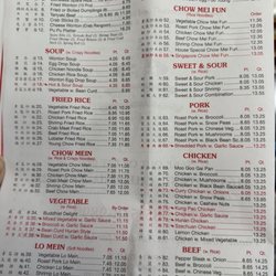 Mei Ho - Menu, page 2