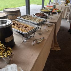 Bluebird Catering - Brunch for wedding guest the day after the reception.