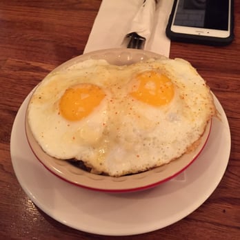 Red Eye Cafe - Root veggies with eggs on top. - Cafes Near Me - Montclair, New Jersey