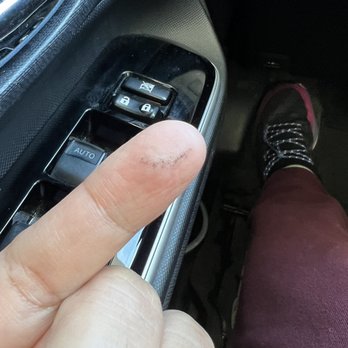 The Wash Tub - Just a slight wipe of my pointer finger shows my still dusty dashboards - Car Wash Near Me - San Antonio, Texas The Wash Tub - Just a slight wipe of my pointer finger shows my still dusty dashboards - Car Wash Near Me - San Antonio, Texas