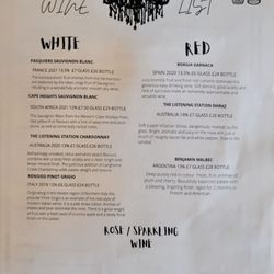 Made in Belfast - Menu