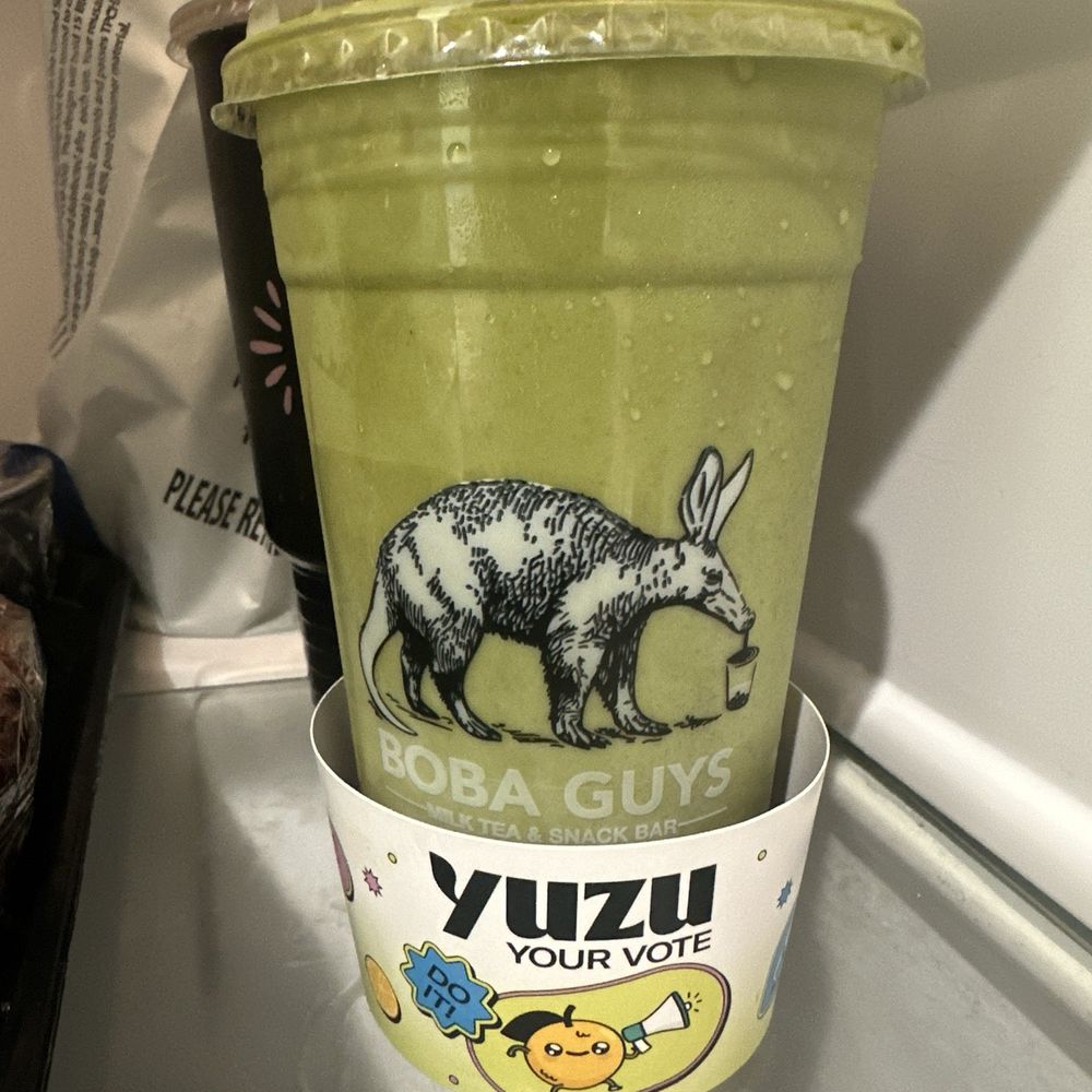 Boba Guys - Strawberry matcha add boba add extra matcha shot - Bubble Tea Near Me - Palo Alto, California Boba Guys - Strawberry matcha add boba add extra matcha shot - Bubble Tea Near Me - Palo Alto, California