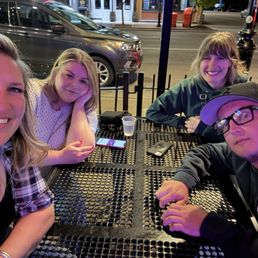 Patio waiting for uber Patio waiting for uber