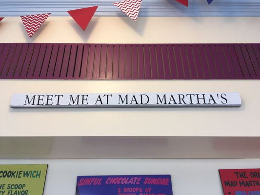 Mad Martha's Homemade Ice Cream by null
