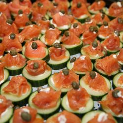 Colonial Farms - Smoked Salmon Canapes