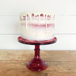 Naked Red Velvet Cake with Cream Cheese Icing