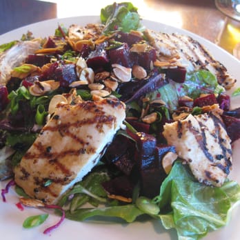Full Sail Brew Pub - Beet salad w/grilled chicken - Pubs Near Me - Hood River, Oregon Full Sail Brew Pub - Beet salad w/grilled chicken - Pubs Near Me - Hood River, Oregon