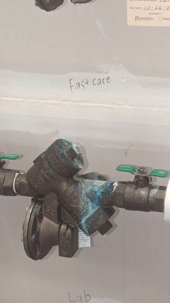 Slide of Accurate Backflow Testing