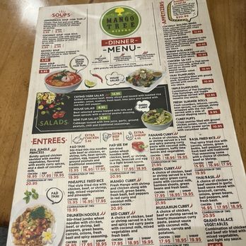 Mango Tree Bistro - Menu - Thai Near Me - Norristown, Pennsylvania
