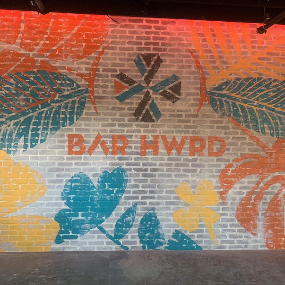 Bar Hwrd Logo & Wall art, SoHo, Howard & Platt, South Tampa Bar Hwrd Logo & Wall art, SoHo, Howard & Platt, South Tampa