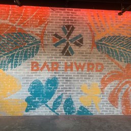 Bar Hwrd Logo & Wall art, SoHo, Howard & Platt, South Tampa
