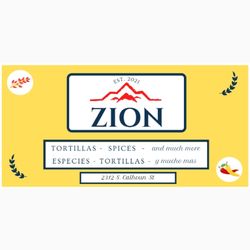 Zion - Tortillas, Especies, y Mucho mas