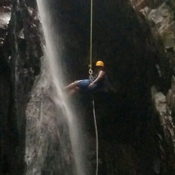 Rocaliza Adventure Tours - Rappelling off El Salto Waterfall - Rock Climbing Near Me Rocaliza Adventure Tours - Rappelling off El Salto Waterfall - Rock Climbing Near Me