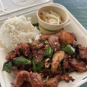 Thai Mee Up - Pork chops - Food Trucks Near Me - Kahului, Hawaii