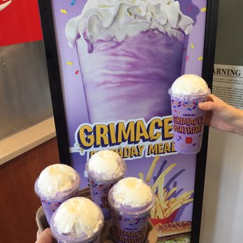 McDonald's - Happy Birthday Grimace! - Burgers Near Me - Rosamond, California