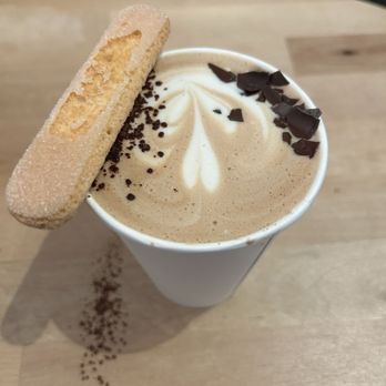 The Press Espresso  - Tiramisu latte with Oatmilk - Bakeries Near Me - Temecula, California