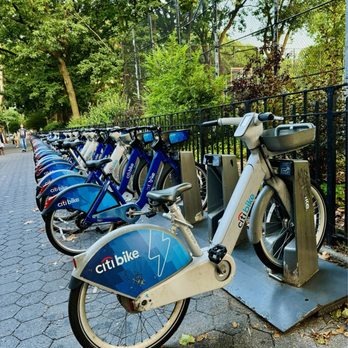 Tompkins Square Park - North side of park. CitiBike rack - Parks Near Me - New York, New York