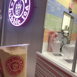 Milk tea slushie/smoothie with tapioca