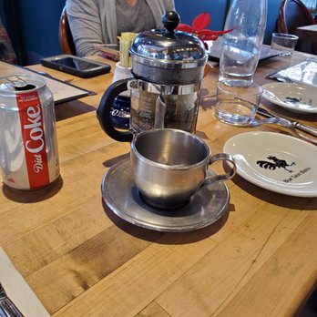 Blue Talon Bistro - Tea set up - French Near Me - Williamsburg, Virginia