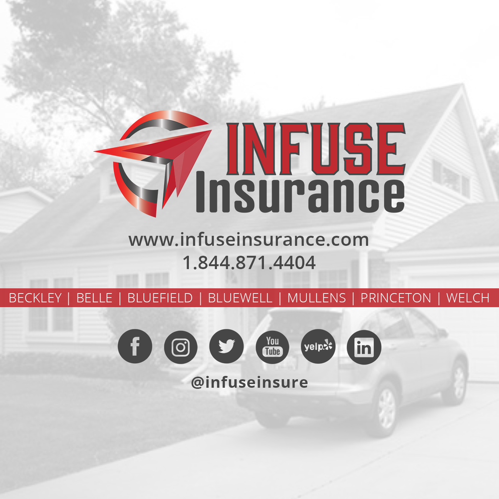 INFUSE INSURANCE Updated September 2024 101 Ellison Ave, Beckley, West Virginia Auto