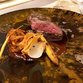Clarity - Spice Crusted Elk Loin - New American Near Me - Vienna, Virginia