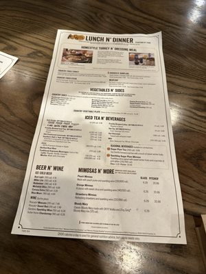 Menu photo 8 Cracker Barrel Old Country Store Reno, NV