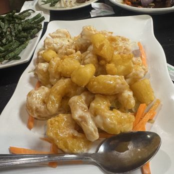 Spicy House - 58. Shrimp with Pineapple / 凤梨虾 - Szechuan Near Me - San Diego, California Spicy House - 58. Shrimp with Pineapple / 凤梨虾 - Szechuan Near Me - San Diego, California