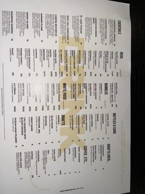 Menu photo 7 Cafe Whitney Reno, NV