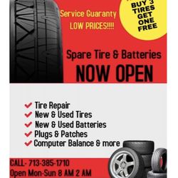 Spare Tires & Batteries
