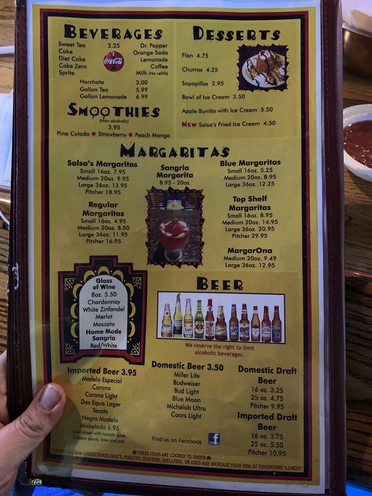 SALSA’S MEXICAN RESTAURANT 22 Reviews 2161 Hwy 441 S, Dublin