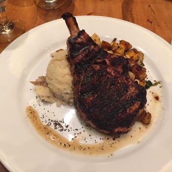 Kona Cafe - Coffee rubbed pork chop at Kona Cafe - Sushi Bars Near Me - Lake Buena Vista, Florida Kona Cafe - Coffee rubbed pork chop at Kona Cafe - Sushi Bars Near Me - Lake Buena Vista, Florida