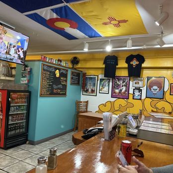 Mac Santa Fe - View from the counter. - Sandwiches Near Me - Santa Fe, New Mexico