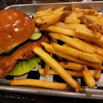 McGinty's Public House - Fried chicken sandwich... where's the bun? - Irish Near Me - Silver Spring, Maryland