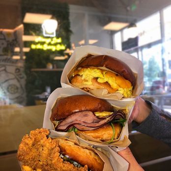 Eggbred - SCRAMBLE ME SOFTLY, THE BEN FRANKLIN, THE COUNTRY FRIED CHICKEN - Breakfast & Brunch Near Me - La Habra, California