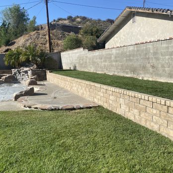 Jimenez E Landscape - Went from a bunch of trees and bushes. They removed a huge amount of dirt, installed sprinklers, graded and planted sod. Great job guys. - Landscaping Near Me Jimenez E Landscape - Went from a bunch of trees and bushes. They removed a huge amount of dirt, installed sprinklers, graded and planted sod. Great job guys. - Landscaping Near Me