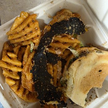 Heritage Eats - Unacceptable, burnt crust made this not digestible - Salad Near Me - Napa, California